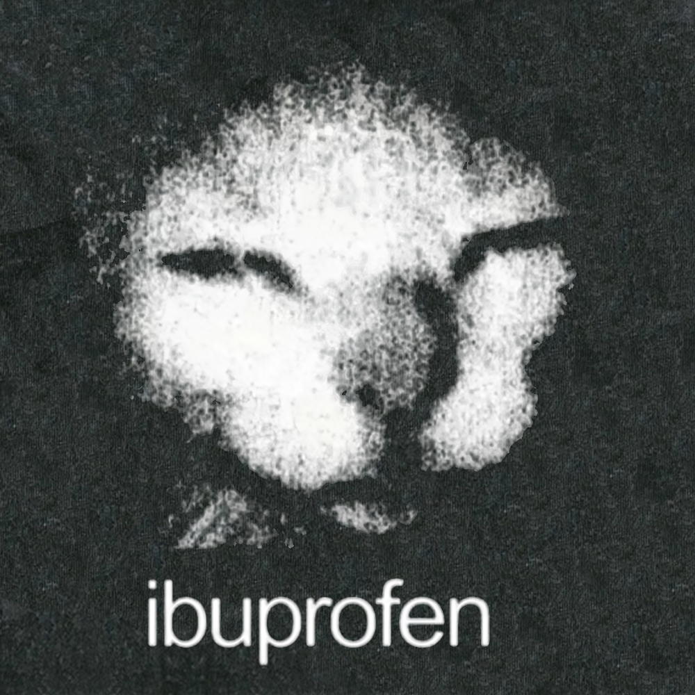 Funny Ibuprofen Cat Meme Washed Hoodie