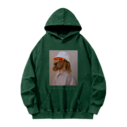 USE YOUR BRAIN Washed Hoodie