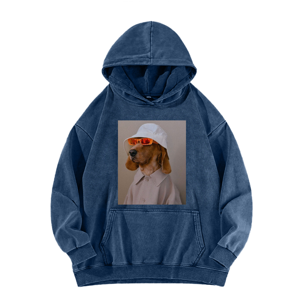 USE YOUR BRAIN Washed Hoodie