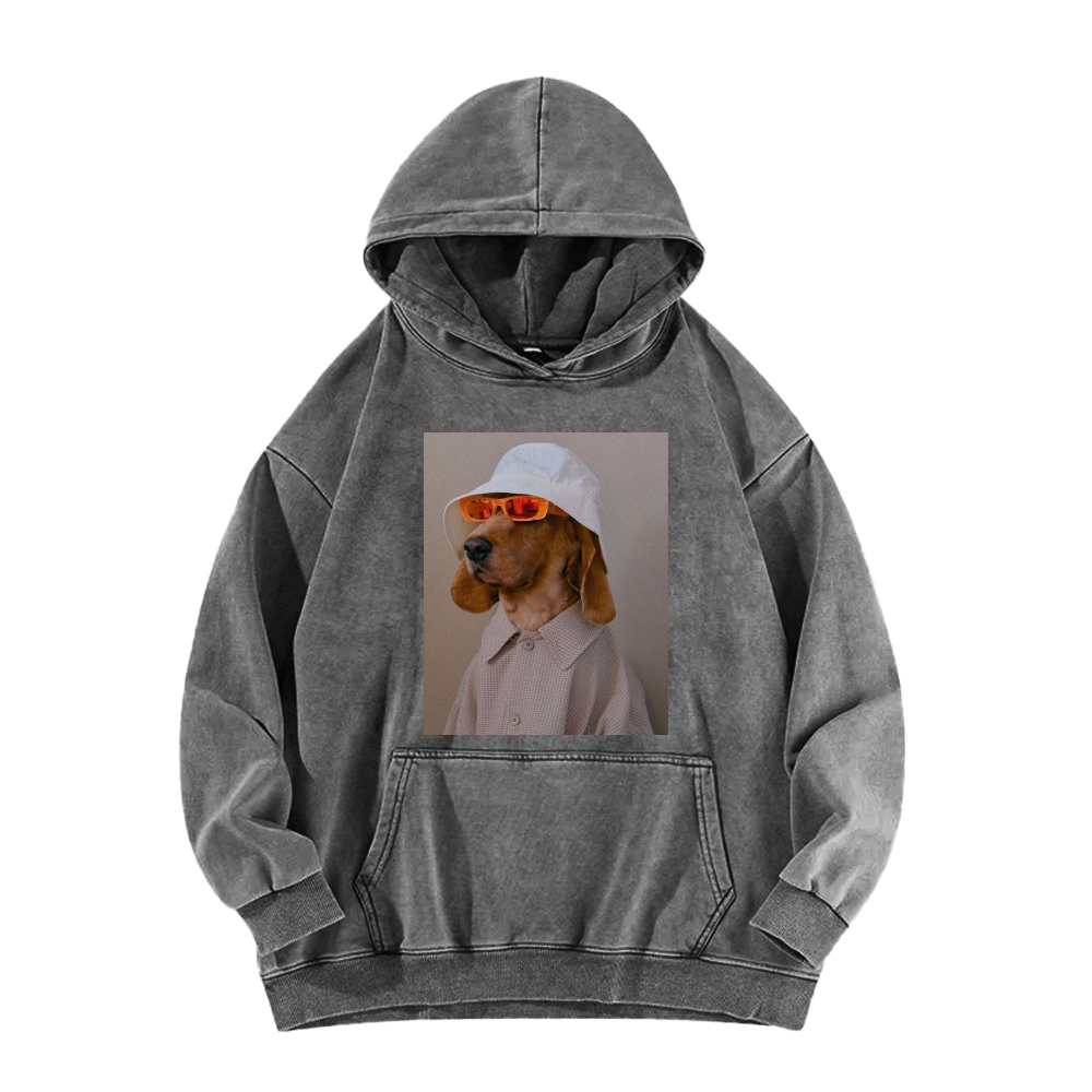 USE YOUR BRAIN Washed Hoodie