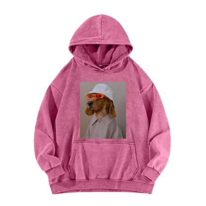 USE YOUR BRAIN Washed Hoodie