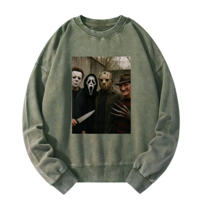 Vintage Halloween Washed Sweatshirt