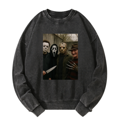 Vintage Halloween Washed Sweatshirt