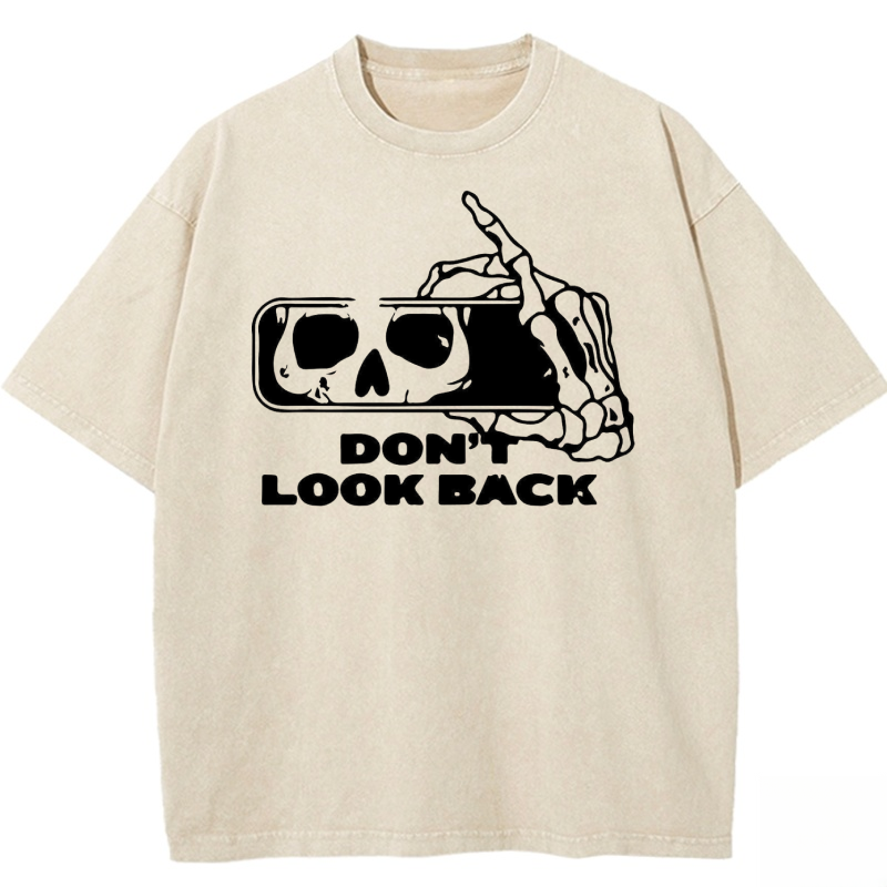 Don't Look Back Washed T-shirt