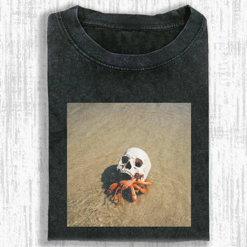 Hermit Crabs Washed T-shirt