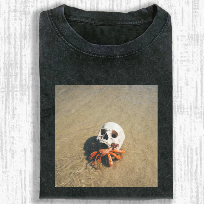 Hermit Crabs Washed T-shirt