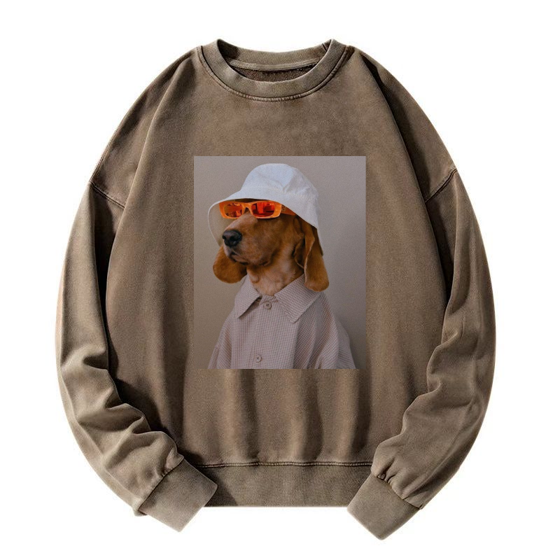 Swagger Pup Washed Sweatshirt