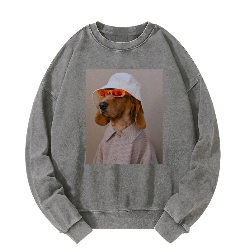 Swagger Pup Washed Sweatshirt