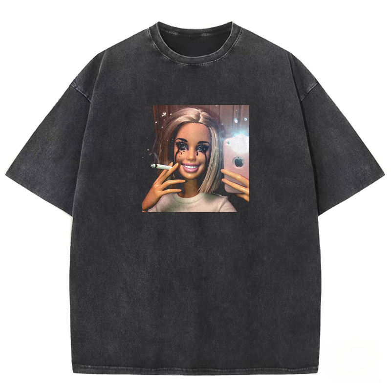 Wacky Barbie Washed T-shirt