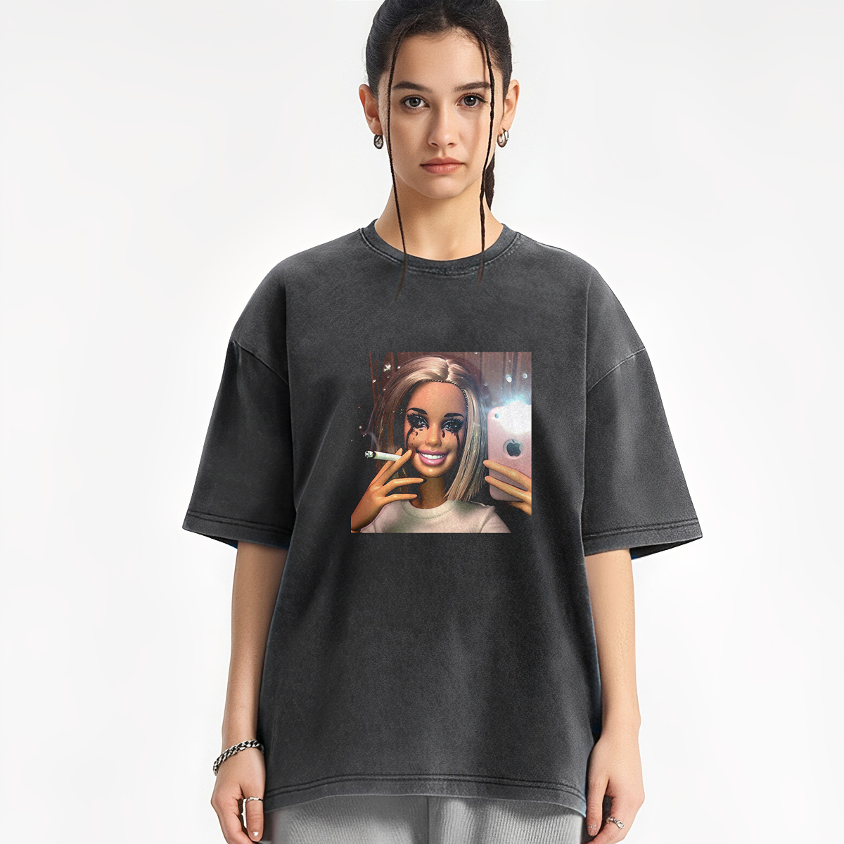 Wacky Barbie Washed T-shirt