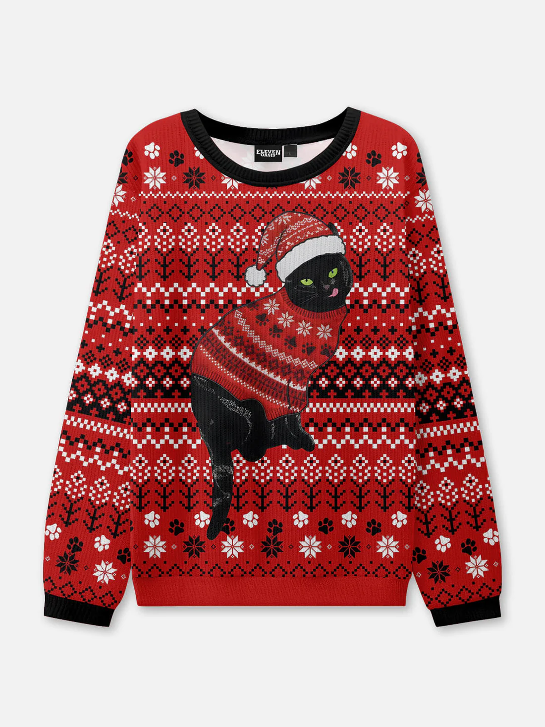 Santa Claws Ugly Christmas Sweater Ugly Christmas Sweatshirt