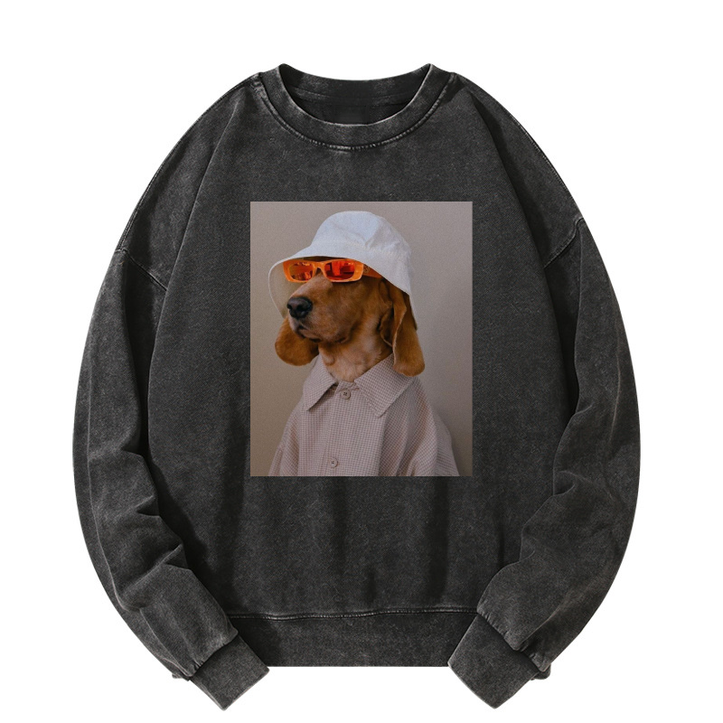 Swagger Pup Washed Sweatshirt