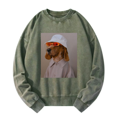 Swagger Pup Washed Sweatshirt