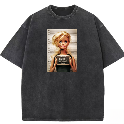 Wacky Barbie Washed T-shirt