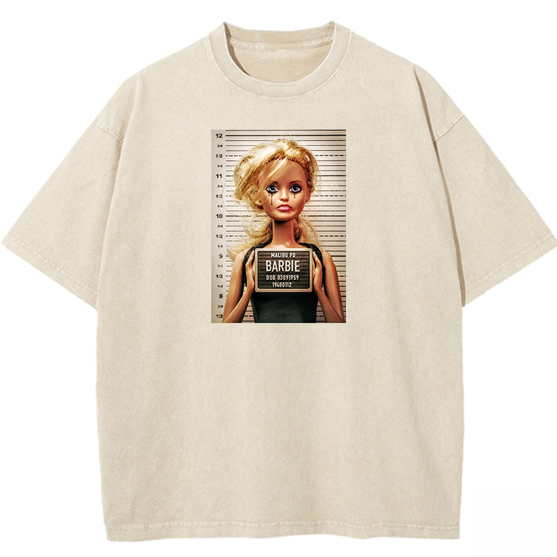 Wacky Barbie Washed T-shirt