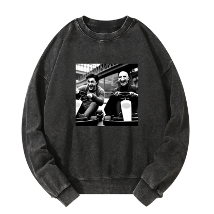 Bumper Car H&v Washed Sweatshirt