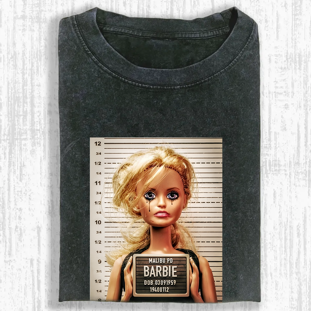 Wacky Barbie Washed T-shirt