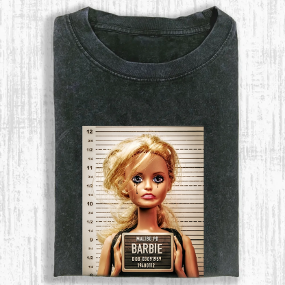 Wacky Barbie Washed T-shirt