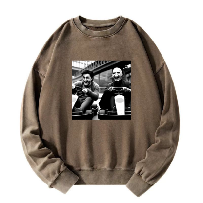 Bumper Car H&v Washed Sweatshirt