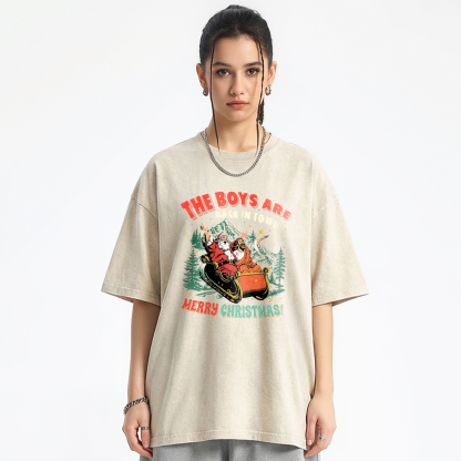 The Boys Are Back in Town Washed T-shirt