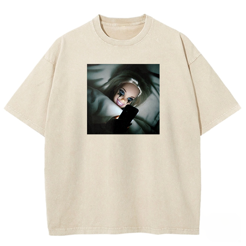 Wacky Barbie Washed T-shirt
