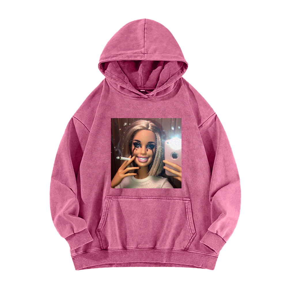 Wacky Barbie Washed Hoodie