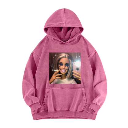 Wacky Barbie Washed Hoodie