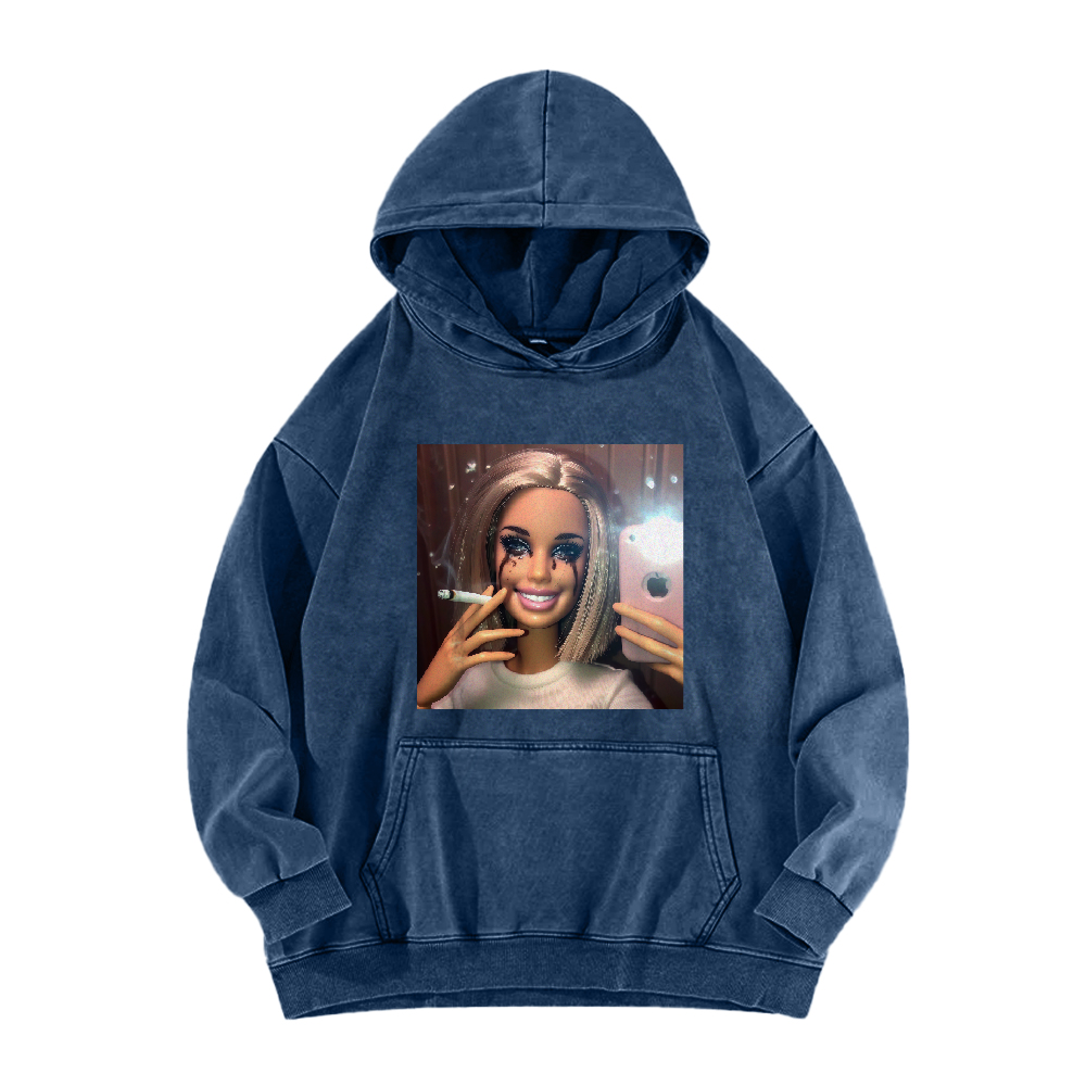 Wacky Barbie Washed Hoodie