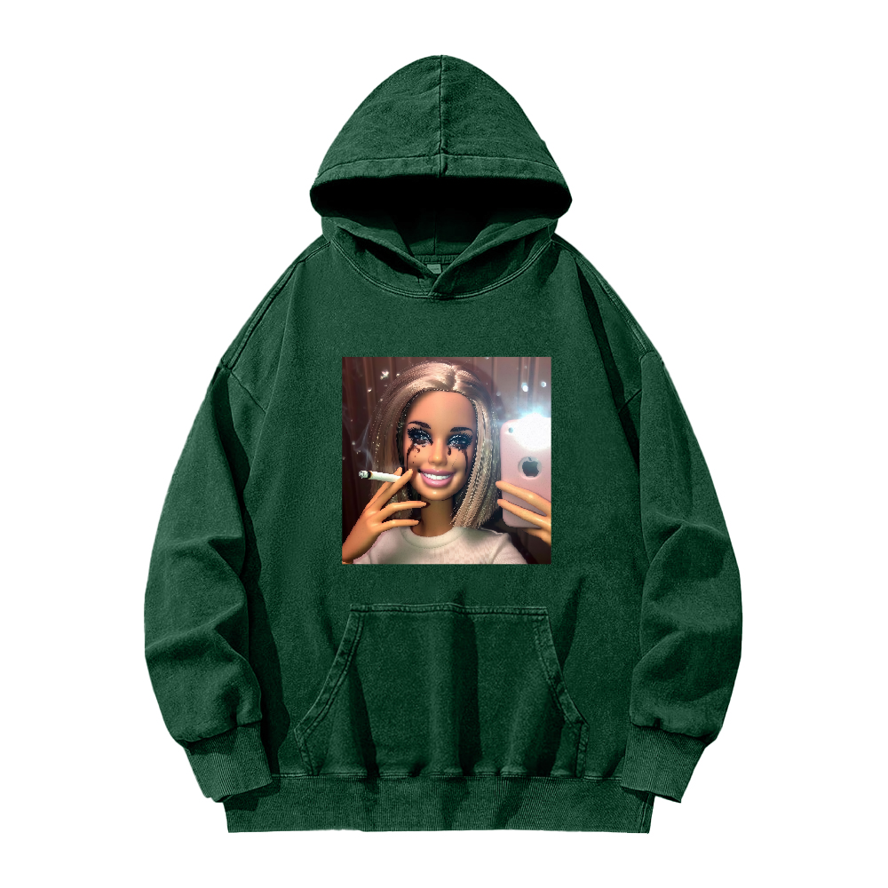 Wacky Barbie Washed Hoodie