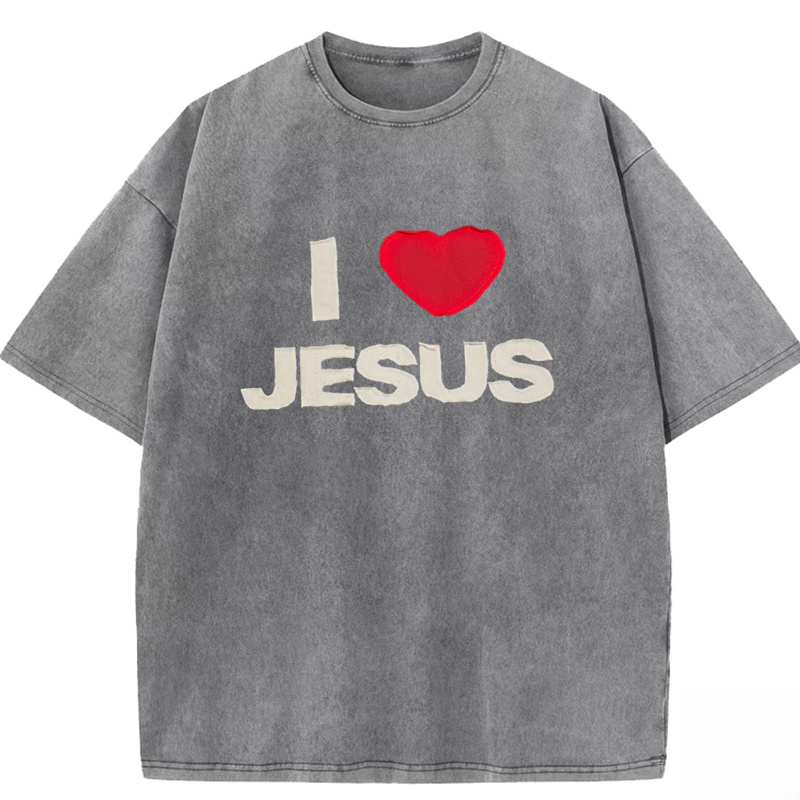 Cat Riding a Bicycle Washed T-shirt