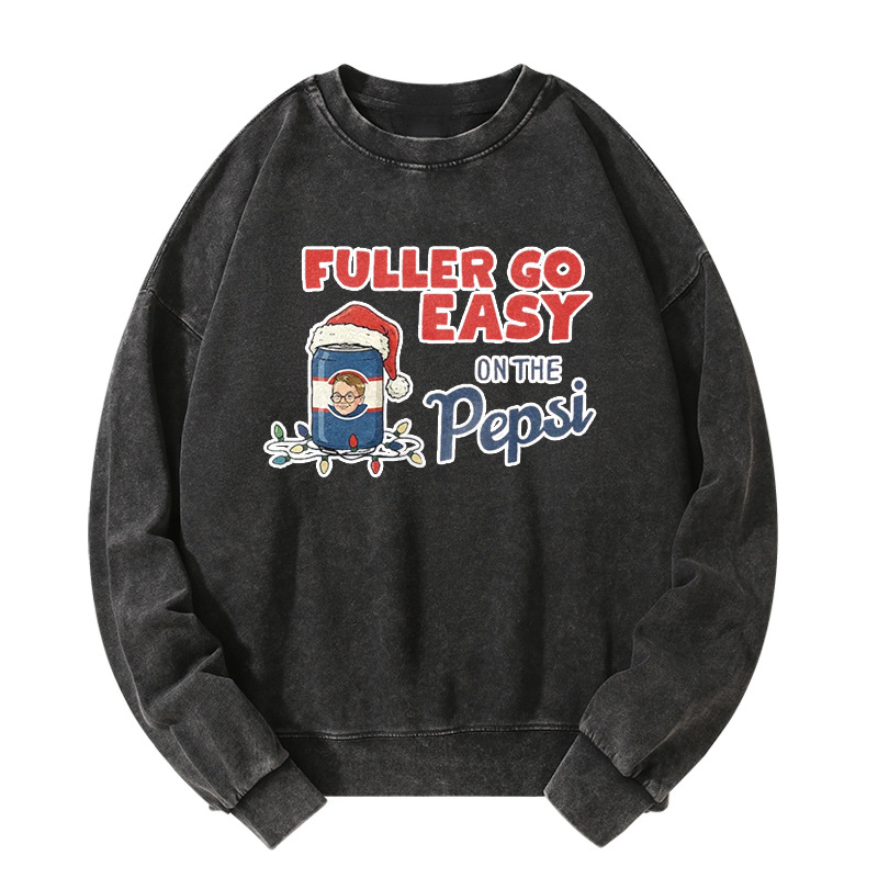 Fuller Go Easy on the Pepsi Christmas Washed Sweatshirt