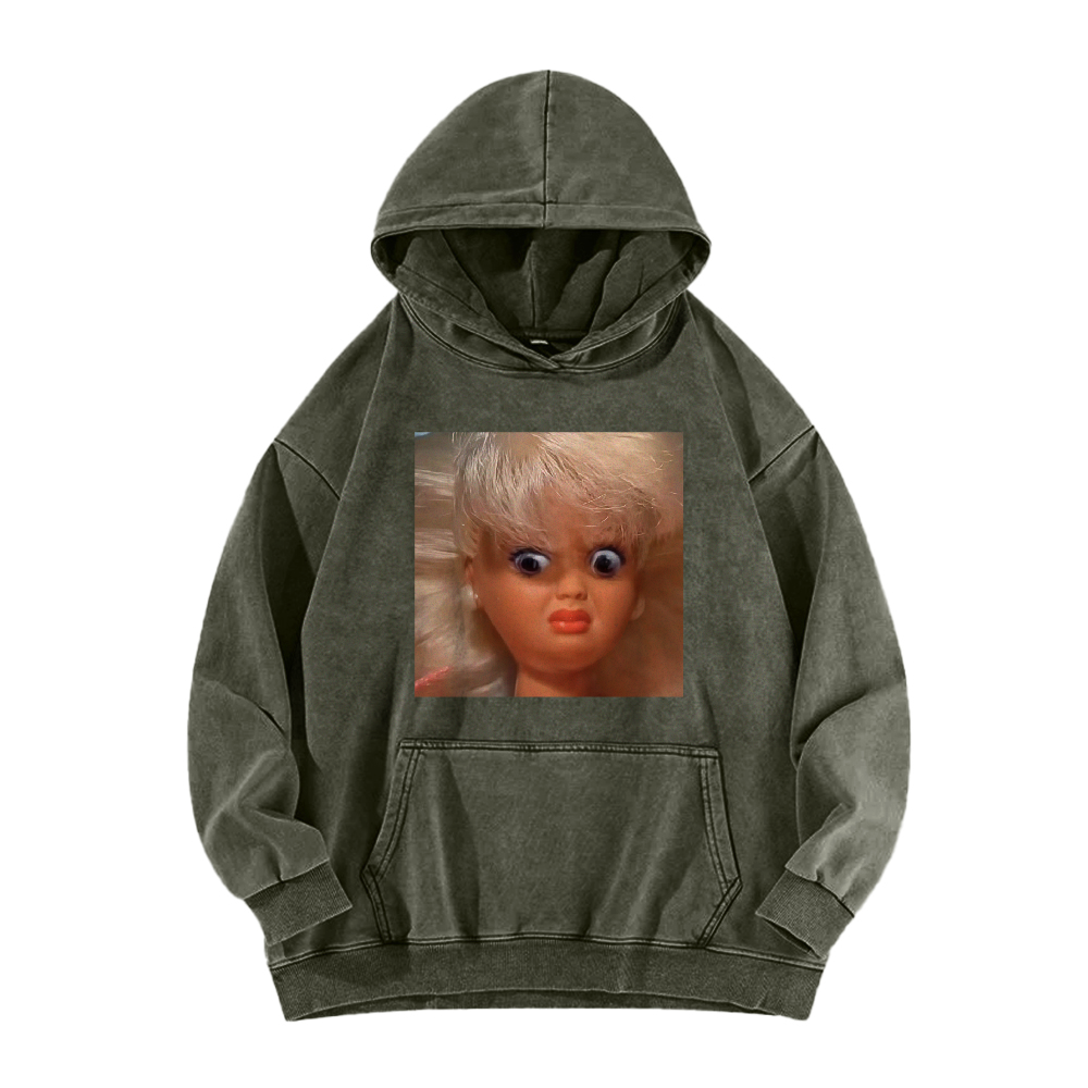Wacky Barbie Washed Hoodie