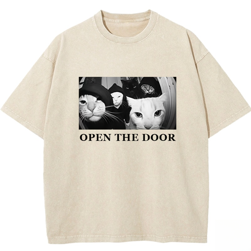 Open The Door Washed T-shirt