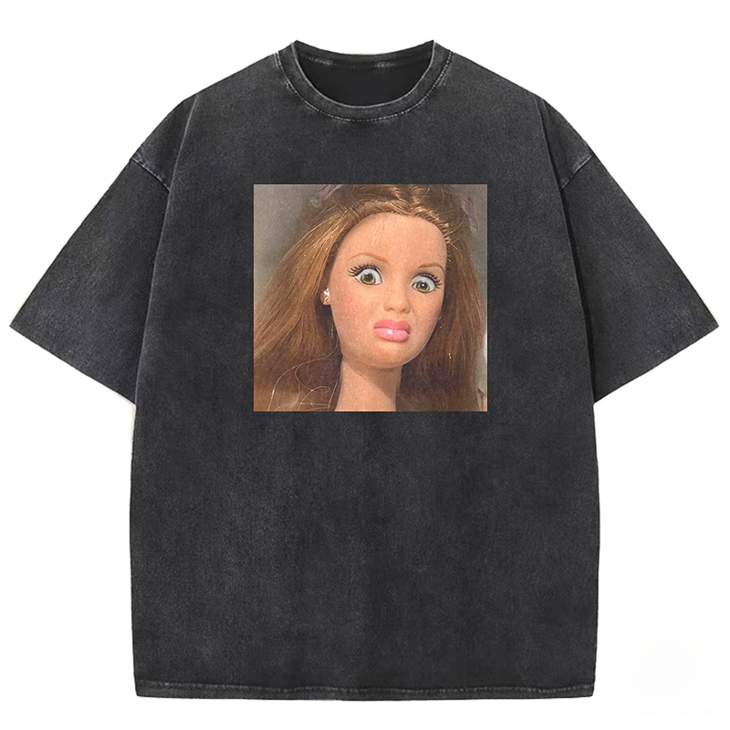 Wacky Barbie Washed T-shirt