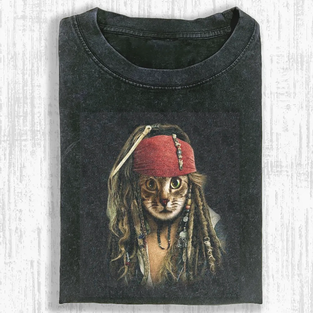 Devilish Buccaneer Washed T-shirt