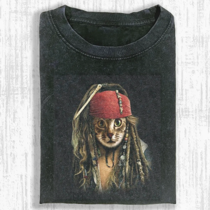 Devilish Buccaneer Washed T-shirt
