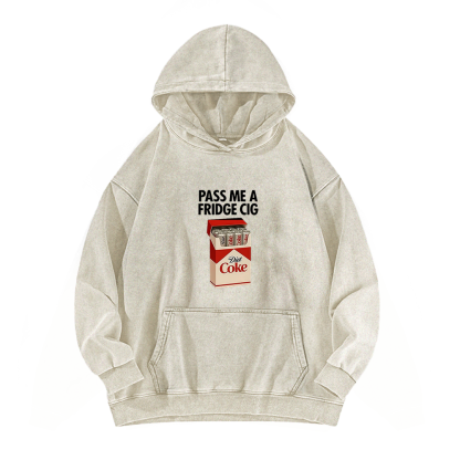 I Need A Diet Coke Washed Hoodie