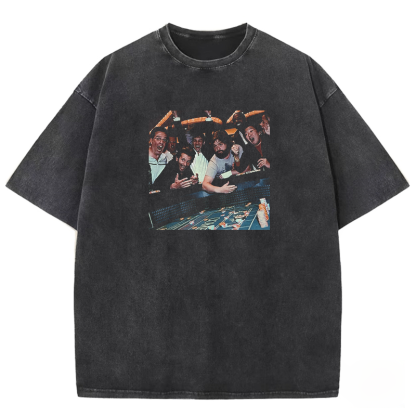 Playing Poke Washed T-shirt