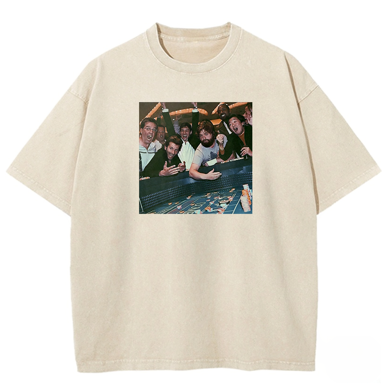 Playing Poke Washed T-shirt