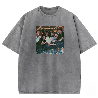 Playing Poke Washed T-shirt