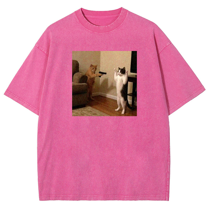 Meow Mafia Washed T-shirt