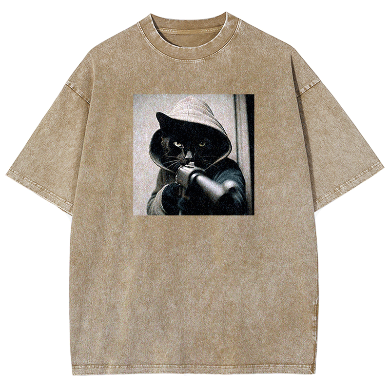 Noir Directive Washed T-shirt