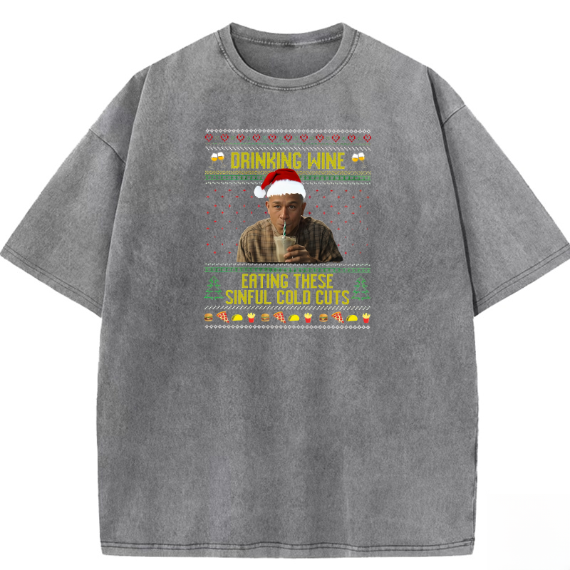 ERTING THESE SINFUL COLD CUTS Washed T-shirt