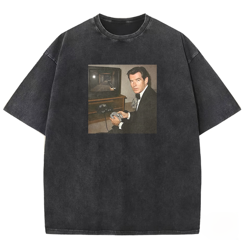 Retro Game Washed T-shirt