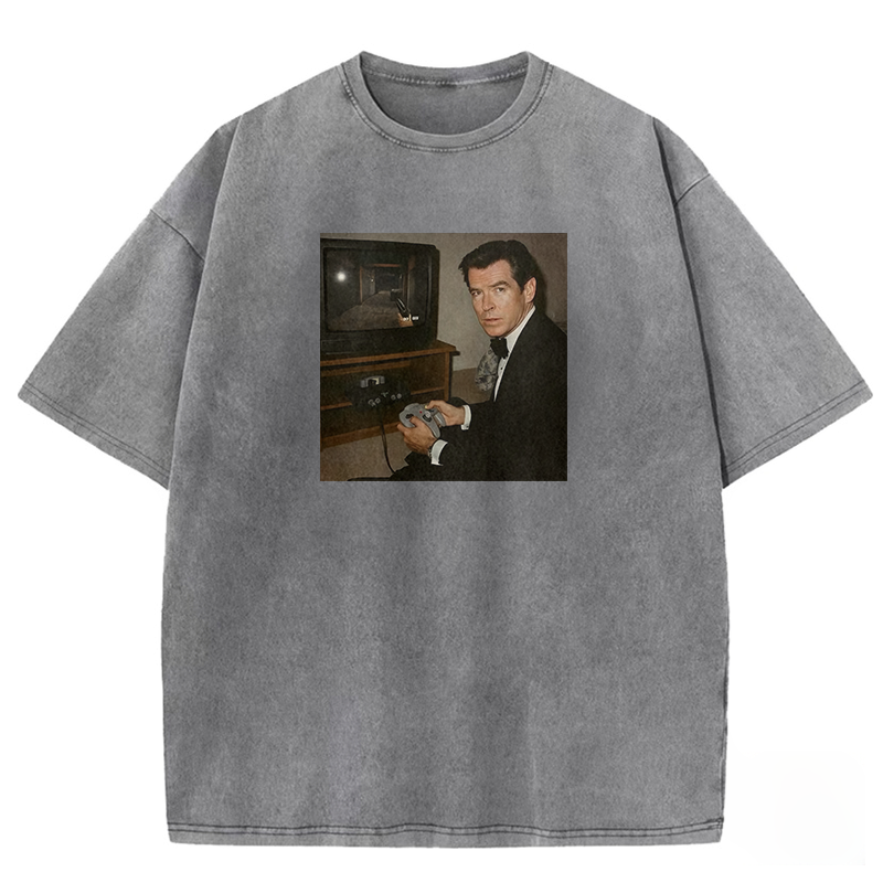 Retro Game Washed T-shirt