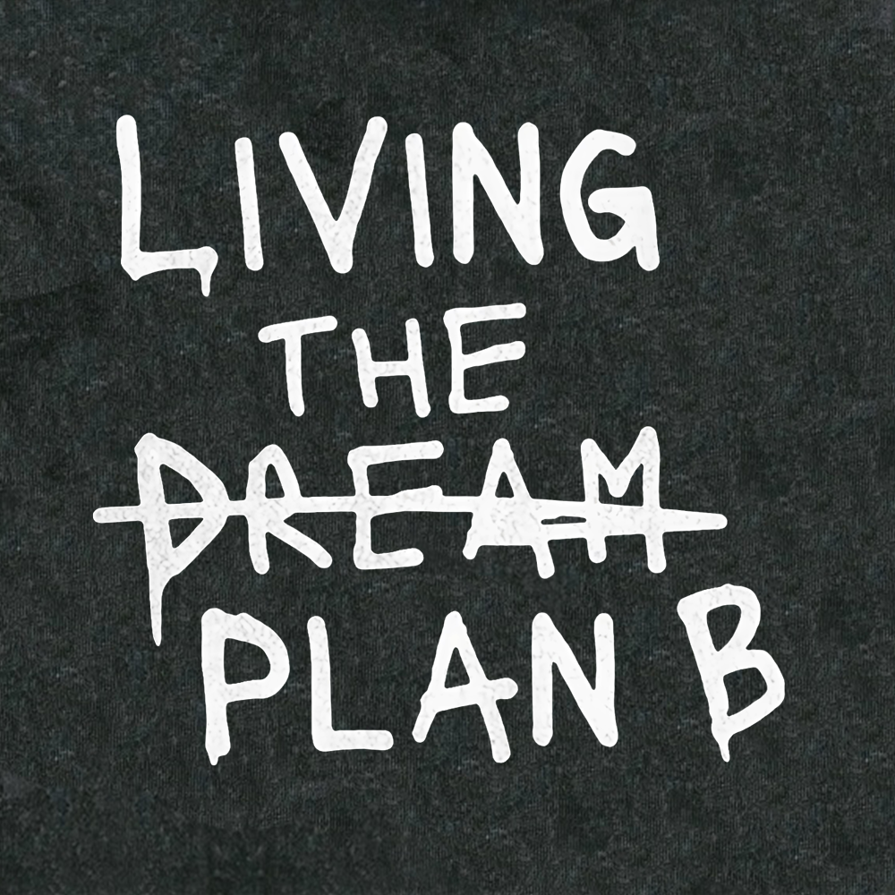LIVING THE DREAM / Plan B Washed Sweatshirt