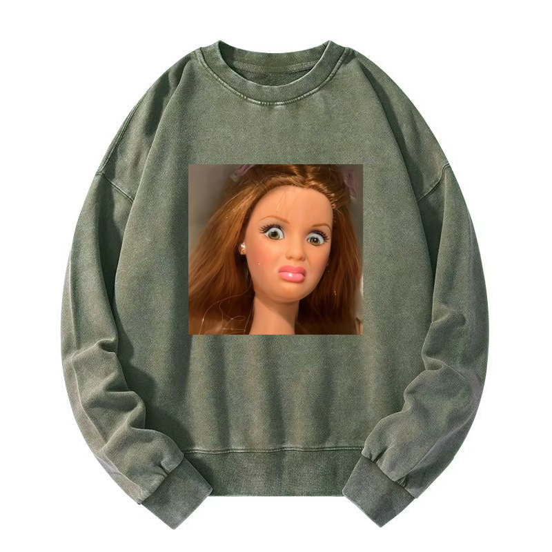Wacky Barbie Washed Sweatshirt