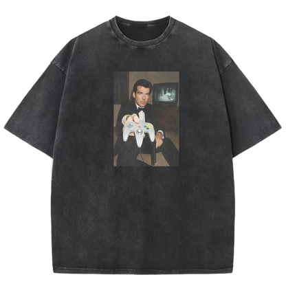 Retro Game Washed T-shirt