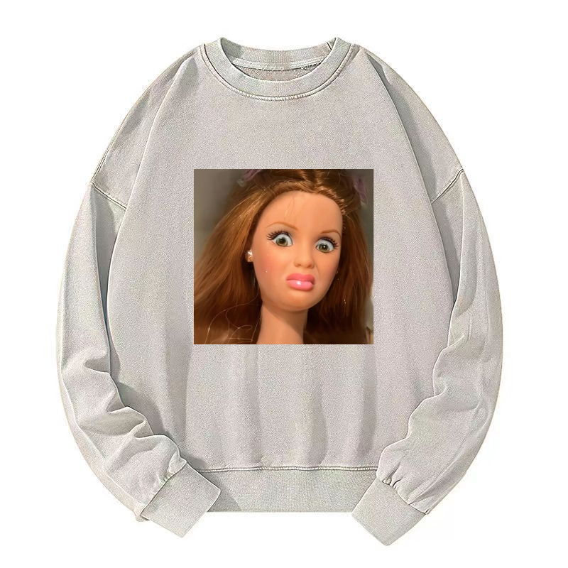 Wacky Barbie Washed Sweatshirt