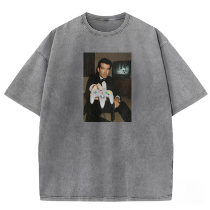 Retro Game Washed T-shirt